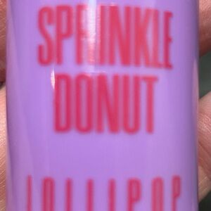 Sprinkle Donut Lollipop Blush — Pink